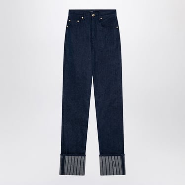 Jacquemus Navy Blue Jeans De-Nîmes Women