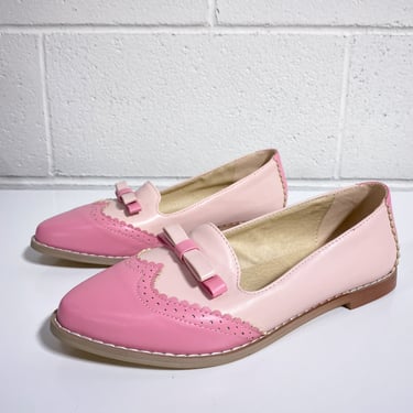Cute Pink Loafers (6)