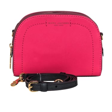 Marc Jacobs - Hot Pink Saffiano Leather Crossbody Bag