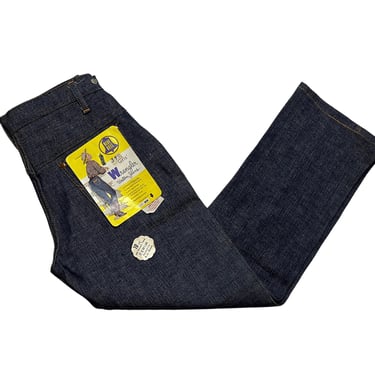 New Old Stock ~ Vintage 1950s Girl's/Women's WRANGLER Side-Zip Jeans ~ measure 24.5 Waist ~ Western / Cowgirl / Ranch 