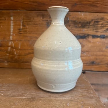 Vase - Warm White Glaze 