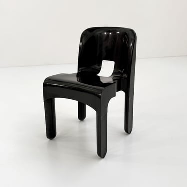 Black Model 4867 Universale Chair by Joe Colombo for Kartell, 1970s 