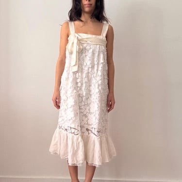VINTAGE CHLO White Ivory Lace Dress Spring 2006 Runway | Sable Vintage  Studio - Brooklyn, NY | ATTIC