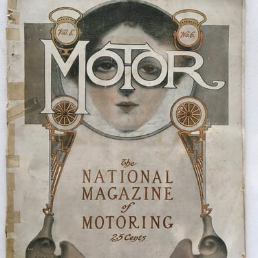 Antique Motor Magazine, September 1907, Motoring, Automobile Enthusiasts, Auto Parts 