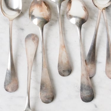 Vintage French Tablespoon Set of 12