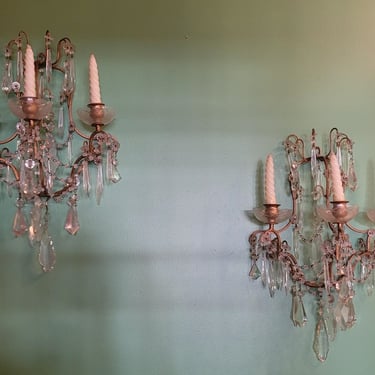 3 Candle Prism Sconce