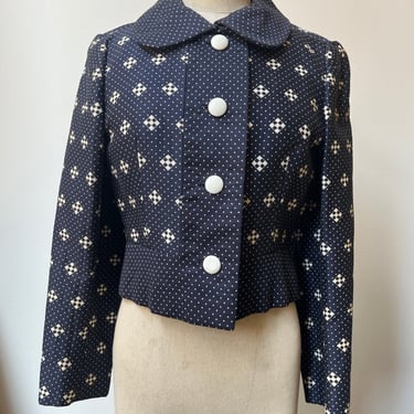1960s cropped cotton jacket