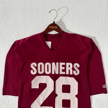 Vintage Oklahoma Sooners #28 Cropped Jersey Sz. M