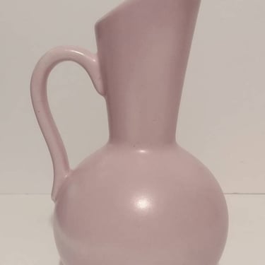 Vintage Royal Haeger Pottery Asymmetric Vase Pitcher Midcentury Ceramics 9" 