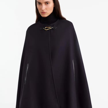 Arianna Cape - Dark Navy