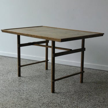 Handmade Primitive Inspired Folding Dining Table 