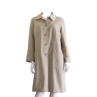 Vintage 1970s Tan Trench Coat | All Weather 