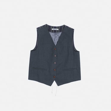 Grey Boxy Vest