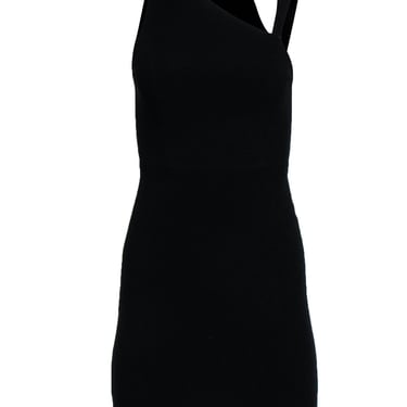 Alice & Olivia - Black Sleeveless Cutout Neckline Dress Sz 0
