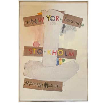 New York Collection for Stockholm Lithograph 