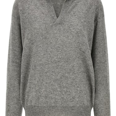 Auralee Men Silk Cashmere Sweater