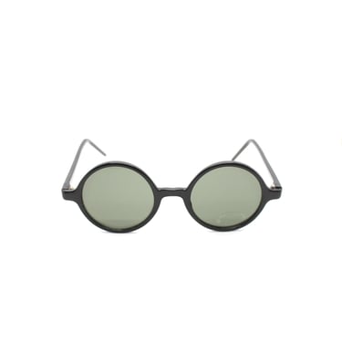 Black Round Sunglasses - 90s - New old stock 