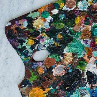 Vintage Painter's Palette