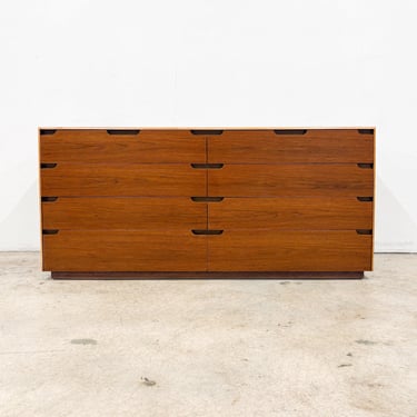 Teak Cutout 8-Drawer Dresser, Lane *MESSAGE US for shipping quote* 