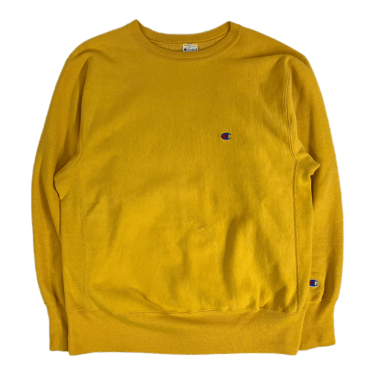Vintage Champion Reverse Weave "Yellow" Crewneck Sweatshirt