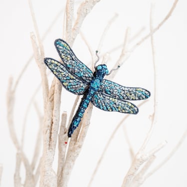 Great Blue Skimmer Embroidered Pin