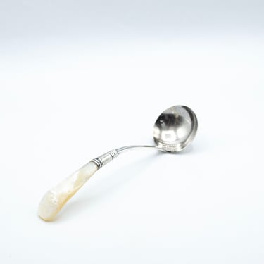 Antique Ladle with Mother-of-Pearl Handle 