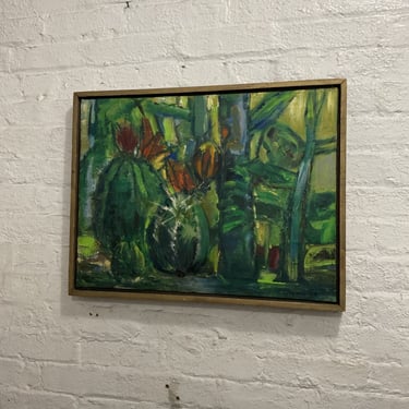 Cacti, Oil on Canvas