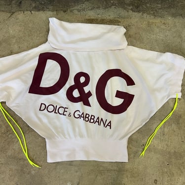 Dolce & Gabbana dolman big logo shirt