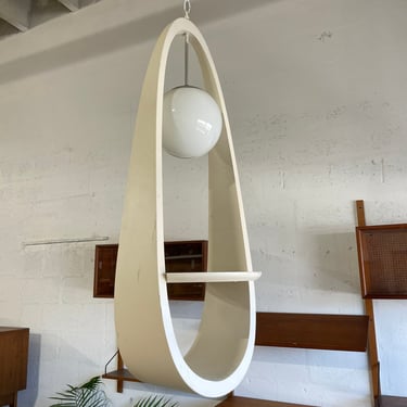 Mid Century Modeline Hanging Lamp Milo Baughman Atttrib 