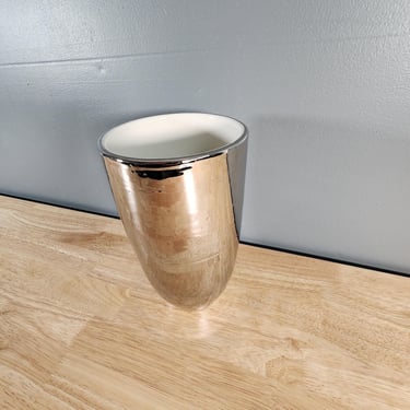 Bitossi Silver Vase 