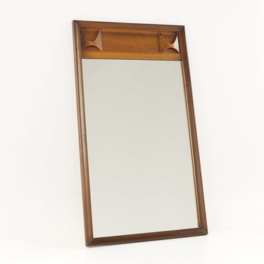 Kent Coffey Perspecta Mid Century 9-Drawer Lowboy Dresser Mirror - mcm 