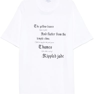 Alexander Mcqueen Men Text-Print T-Shirt