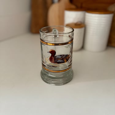Vintage Culver 22k Gold Duck Beer Mug 