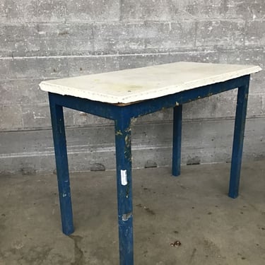 Blue Steel Work Table (Seattle)