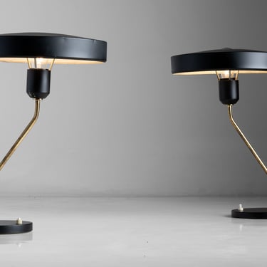 Romeo Table Lamps by Louis Christiaan Kalff