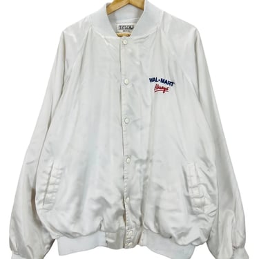 Vintage 90's Walmart White Employee Jacket XXL