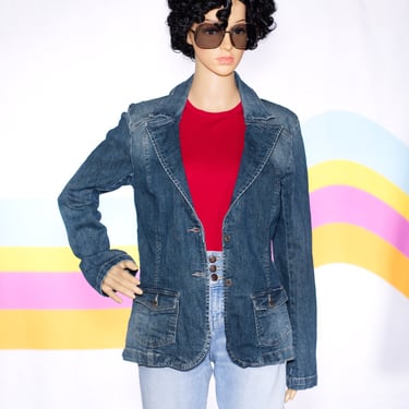 Vintage Denim Calvin Klein Jacket | Medium 