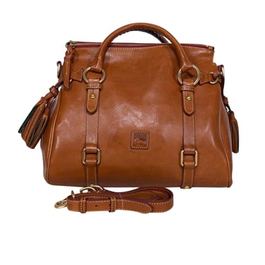 Dooney & Bourke - Tan Leather Large Satchel Bag