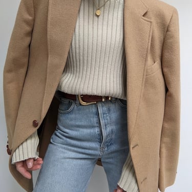 Vintage Pure Camel Hair Blazer