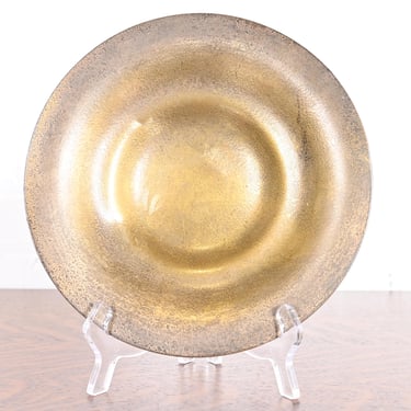 Tiffany Studios New York Bronze Doré Plate