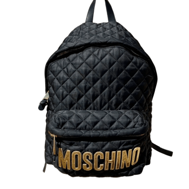 Moschino Quilted Nylon Backpack