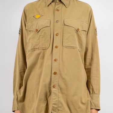 1940's air force button down 'as is'