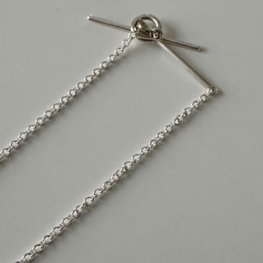 Saskia Diez Small Pearl Necklace - Sterling Sliver