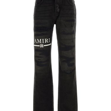 Amiri Man Black Denim Jeans