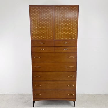 Mid-Century "Contessa" Armoire Dresser from Heywood-Wakefield 