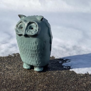 David Gil | Bennington Potters | Ceramic Owl Bank 