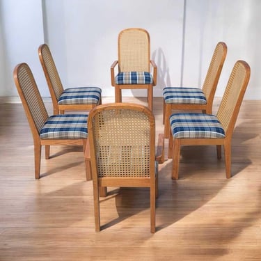 Postmodern Dining Chairs 4 Four Maple 90s Andreu World