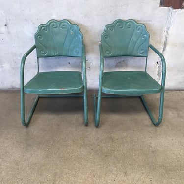 Pair Of Vintage Motel Chairs