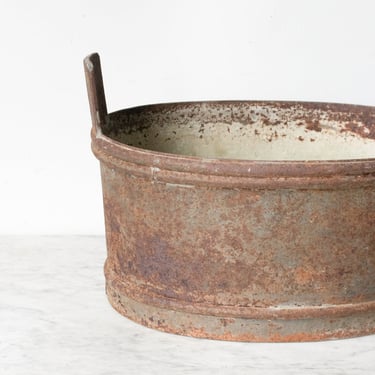 Vintage Iron Vessel