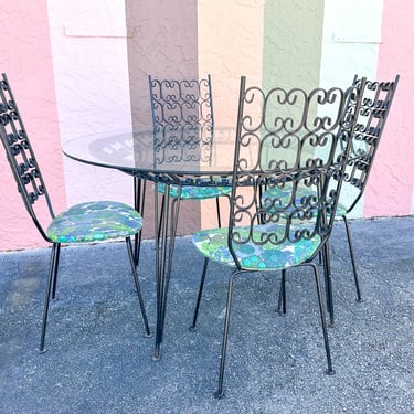 Whimsical Outdoor Dining Set